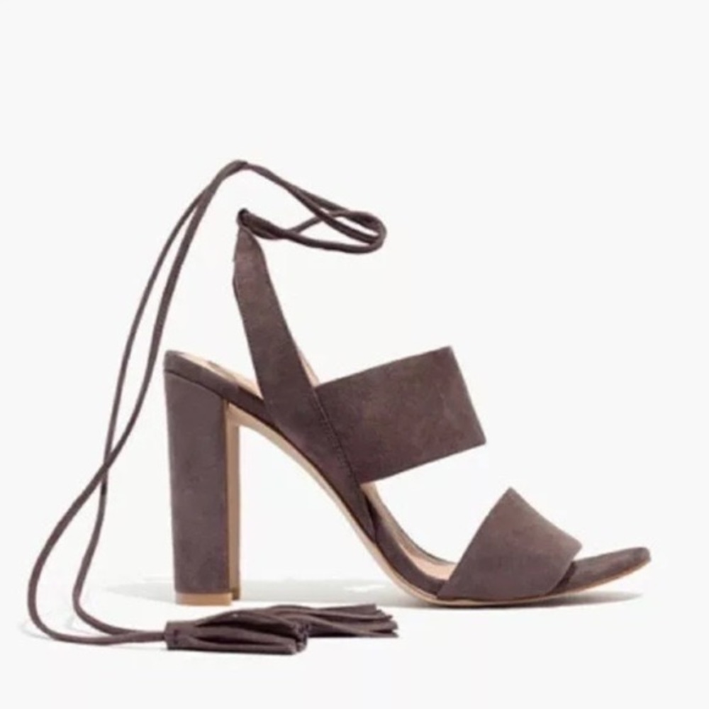 Madewell Tassel Octavia Sandal Heel